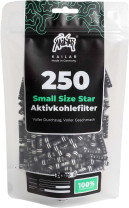Kailar Papier Aktivkohlefilter Slim 5.9mm 250Stk. Schwarz
