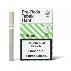 Heimat Tabak & Hanf Zigaretten mit CBD-Hanf