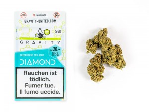 GRAVITY Diamond Hanfblüten Tabakersatz