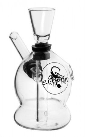 Micro Glas Bong Scorpio 10cm