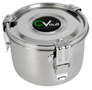 CVault luftdichte Edelstahl Vorratsdose large 0.95 L