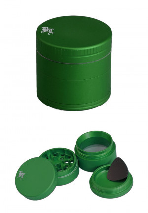 Black Leaf Aluminium Grinder 4-tlg ø 50mm matt