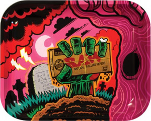 RAW Zombie Rolling Tray Mischpult Large
