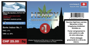 Hempy Indoor No.1 CBD Box 5g