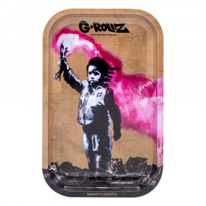 G-ROLLZ Banksy's Torch Boy Medium Tray Mischpult