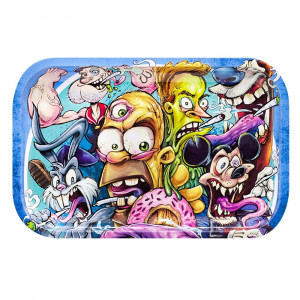 Amsterdam Cartoon Big Rolling Tray Mischpult