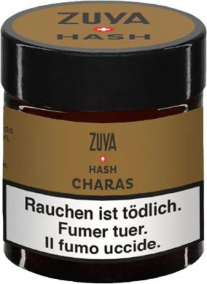 ZUYA Hash Charas 5g im Glastiegel