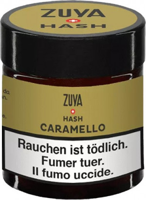 ZUYA Hash Caramello 5g im Glastiegel