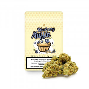 Weedx Blueberry Muffin Hanfblüten Tabakersatz