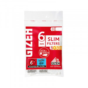 GIZEH Slim Filter 120+30 Stk.