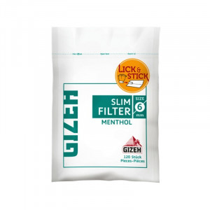GIZEH Slim Filter Menthol 120 Stk.