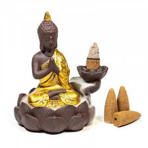 Rückfluss Räucherschale Buddha