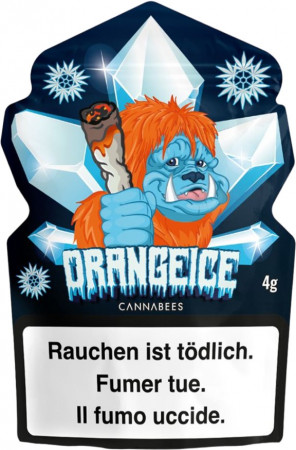 Cannabees OrangeIce Hanfblüten Tabakersatz