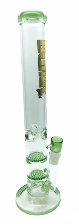 Heavy Glass Bong Honeycomb 44cm NS19