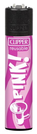 Clipper Feuerzeug Pink Power