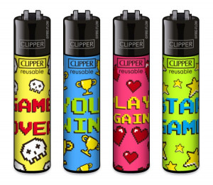 CLipper Feuerzeug Game Over
