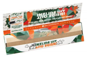 Purize King Size Slim Inside Out Unbleached Papers