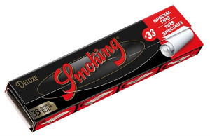 Smoking DeLuxe King Size Slim Papers & Filter