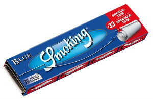 Smoking Blue King Size Papers & Filter