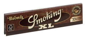 Smoking Brown XL Unbleached King Size Papers