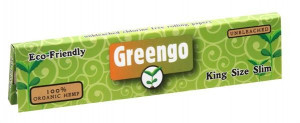 Greengo Organic HEMP Unbleached King Size Slim Papier