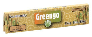 Greengo Organic BAMBOO Unbleached King Size Slim Papers