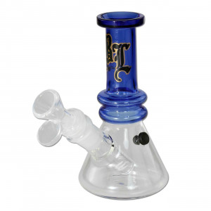 Black Leaf Mini-Bubbler Blau 15,5 cm