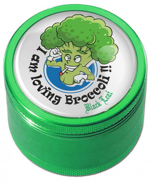 Black Leaf Grinder BROCCOLI 4-tlg. grün