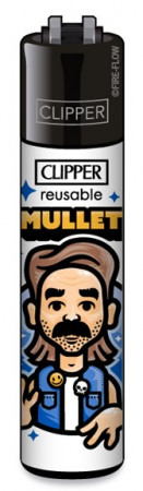 Clipper Feuerzeuge Men Haircut Mullet