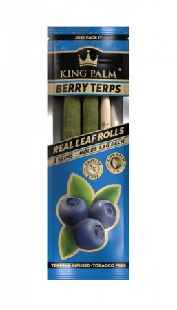 King Palm Blunts SLIM Wraps Berry Terps