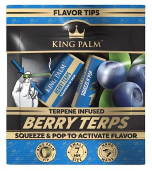 King Palm Terpene Infused 7mm Filter Berry Terpene