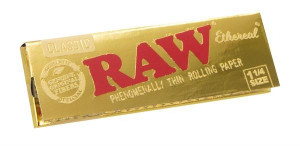 RAW Ethereal Gold 1 1/4 Papier