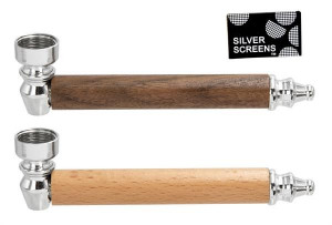 Metall/Holzpfeife 125mm