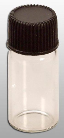 Fläschchen mit Schraubverschluss klar