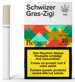 Schwiizer Gras-Zigi 20 Stk.