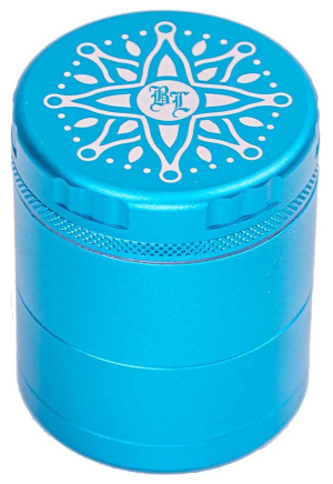 CNC-Flower Grinder 5tlg 50mm Blau