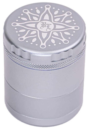 CNC-Flower Grinder 5tlg 50mm Grau