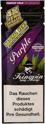 Kingpin Hemp Wraps Purple