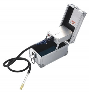 Elektronischer Vaporizer in Alu-Box