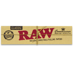 Raw Classic Connoisseur Kingsize Slim mit Pre-Rolled Filter