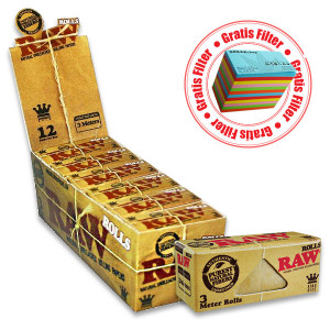 Raw Natural KingSize Rolls