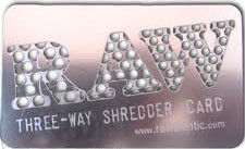 Raw Shredder Card