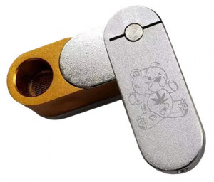 Teddy Montana Pipe silber