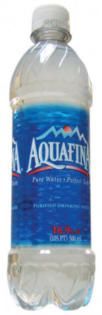 Geheimversteck Aquafina