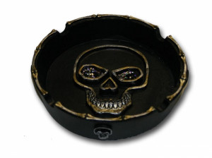 Aschenbecher Skull Glitter