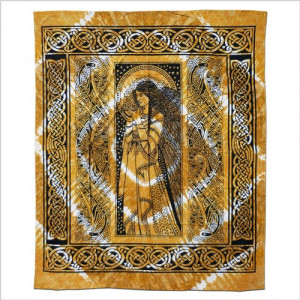 Batiktuch Peace Angel XL