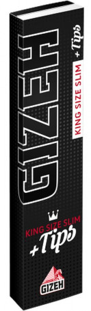 GIZEH Extra Fine King Size Slim Papers + Filtertips