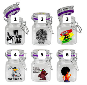 Juicy Jar Glas small 80ml mit Motiv