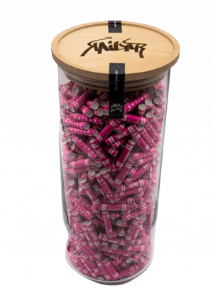 Kailar Cellulose Aktivkohlefilter Slim 5,9mm 825er Glas Pink