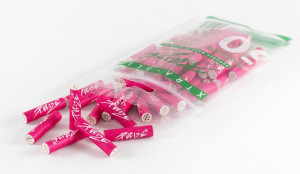 PURIZE Aktivkohlefilter XTRA Slim Pink 6mm 50 Stk.